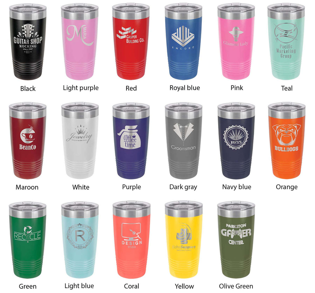 Life is Better at the Lake Lake Life Tumbler Travel Mug Insulated Laser Engraved Coffee Cup 20 oz