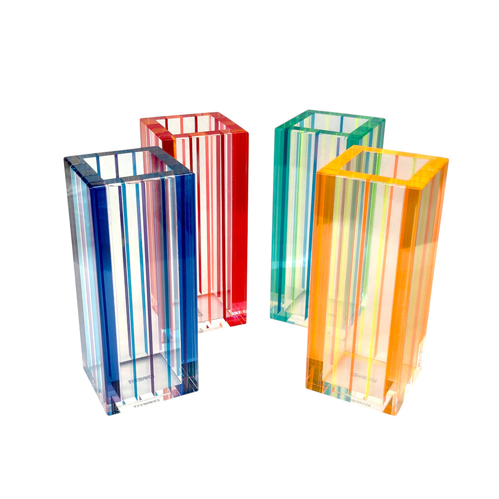 Canetti Colorful Bouquet Vase in Purple/Blue